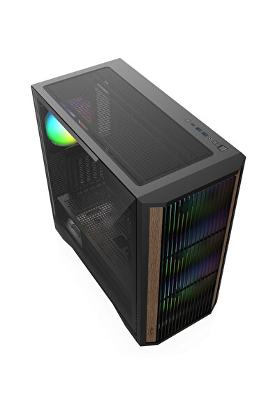 Raijintek AGOS MAX BLACK MS4 4xARGB Fanlı Type-C E-ATX Bilgisayar Kasası RJ 0R20B00261