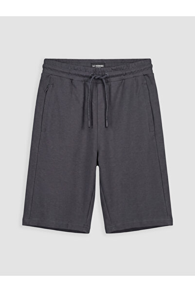 LC Waikiki Standard Fit Interlock Fabric Men's Shorts