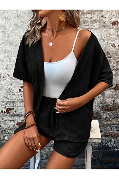 Kokosh moda Set de două piese pentru femei: jachetă cu mânecă scurtă, deschis...