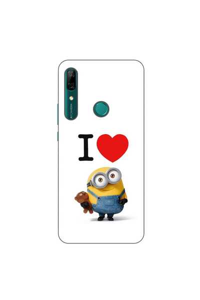 OEM Θήκη συμβατή με Huawei P Smart Z από σιλικόνη gel TPU με σχέδιο  "I Love ...