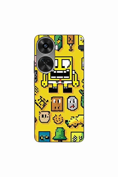 OEM Husa compatibila cu Huawei Nova 12 SE Silicon Gel Tpu Model Pixel Art Spo...