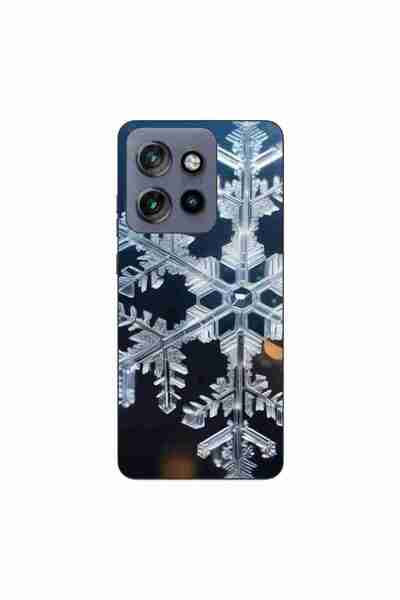 OEM Husa compatibila cu Motorola Edge 50 Neo Silicon Gel Tpu Model Big Snowflake