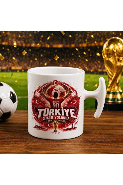 Bk Gift Turkey Fan-Themed World Football Cup Designed Hammer Trophy Cup-6 One...