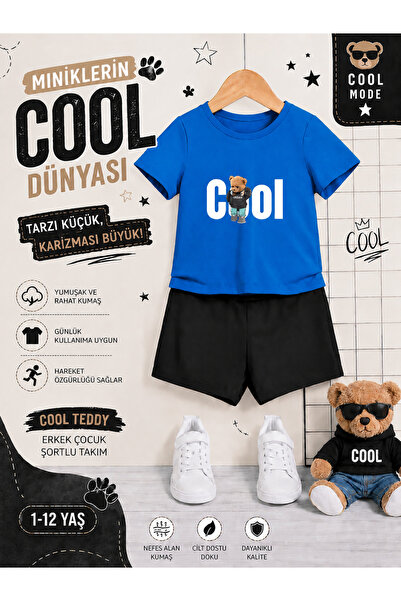 OVERMAX Cool dječji set sa printom – majica i šorti, kombinacija od 2 dela | ...