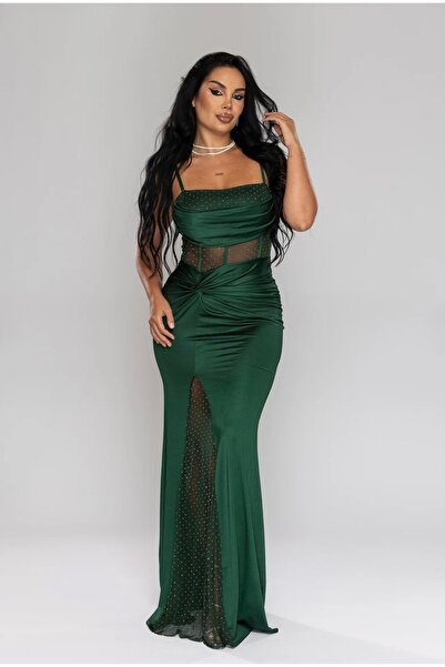Pretty Rochie eleganta de ocazie cu crapatura pe picior