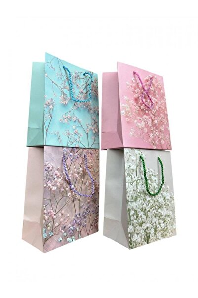 OEM Bridal Flower Gift Bags 12/ Top Bottom Set