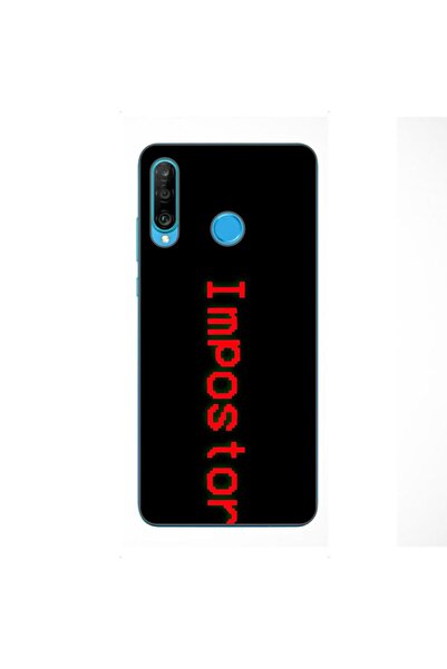 OEM Husa compatibila cu Huawei P30 Lite Silicon Gel Tpu Model Among Us Impostor