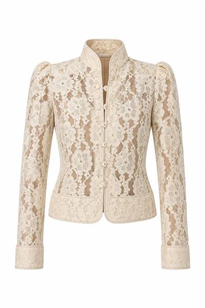 HAZELANNA Premium Dantel Ceket