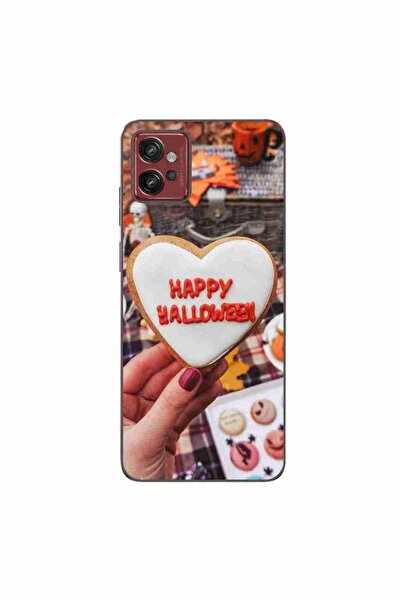 OEM Husa compatibila cu Motorola Moto G32 Silicon Gel Tpu Model Happy Hallowe...