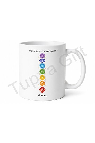Tupya Gift Energy Chakra Themed Printed Mug Cup Special Design Gift