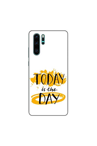 OEM Θήκη συμβατή με Huawei P30 Pro από σιλικόνη gel TPU με σχέδιο: Σήμερα Είν...
