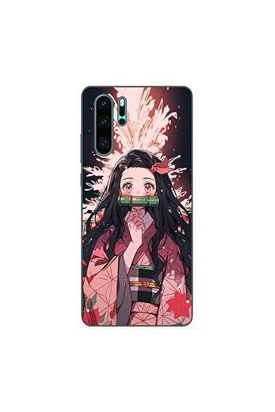 OEM Husa compatibila cu Huawei P30 Pro Silicon Gel Tpu Model Demon Slayer Nezuko