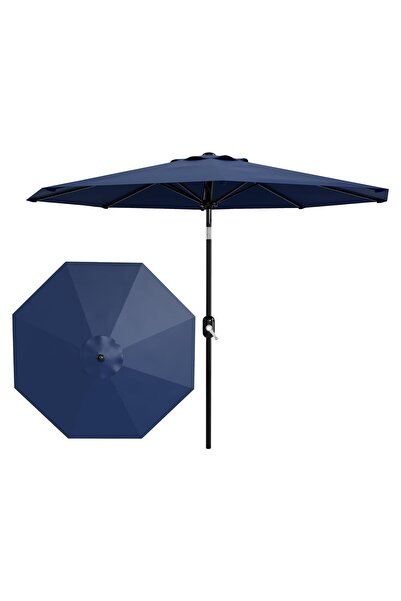 Garvee 9Ft UV Resistant Patio Umbrella, 8 Sturdy Ribs Outdoor Table Umbrella ...