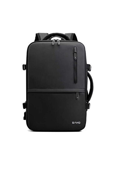 SAKO Unisex Σακίδιο Laptop 15.6'' Μαύρο 35L 1904-BLACK