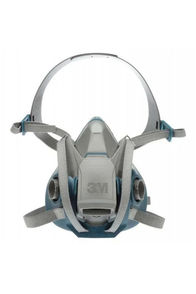 3M Rugget Comfort Quick Latch Paint Half Mask, Reusable