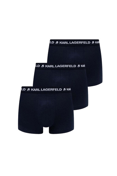Karl Lagerfeld Ανδρικό Σετ Μπόξερ 3 Τεμαχίων Navy Μπλε 240M2110-338 NAVY