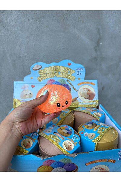 bunubanayolla Squishy Dumpling Sıkılabilir Stres Oyuncağı Işıltılı Duyusal Oy...