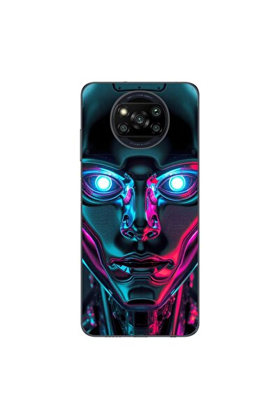 OEM Case compatible with Xiaomi Poco X3 Pro Silicone Gel Tpu Chrome Humanoid ...