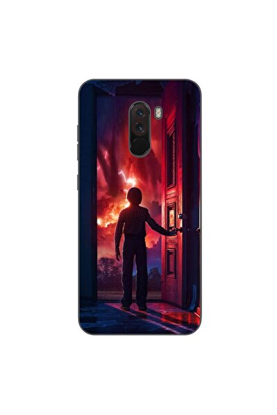 OEM Cover compatible with Xiaomi Pocophone F1 Silicon Gel Tpu Model Stranger ...