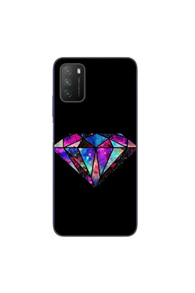 OEM Husa compatibila cu Xiaomi Poco M3 Silicon Gel Tpu Model Diamond Black