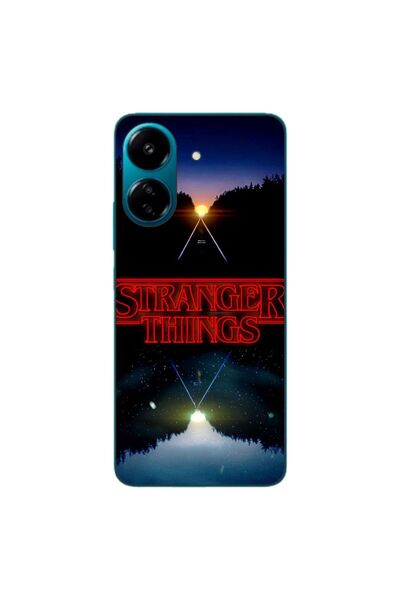 OEM Husa compatibila cu Xiaomi Redmi 13C 4G Silicon Gel Tpu Model Stranger Th...