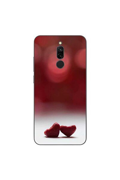 OEM Θήκη συμβατή με Xiaomi Redmi 8 από σιλικόνη gel TPU με σχέδιο μικρά καρδι...