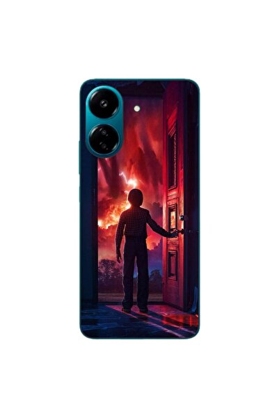 OEM Husa compatibila cu Xiaomi Redmi 13C 4G Silicon Gel Tpu Model Stranger Th...