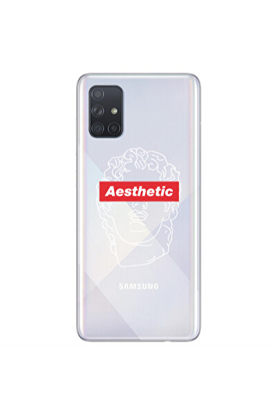 Other Samsung A71 Aesthetic Transparent Silicone TPU Θήκη
