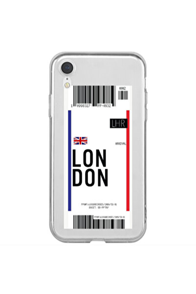 Other Apple iPhone Xr London Arrival Transparent Silicone TPU Θήκη