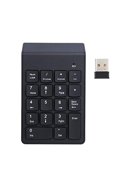 MOLIX 18 Tuşlu Kablosuz Numpad Sayısal Numeric Klavye