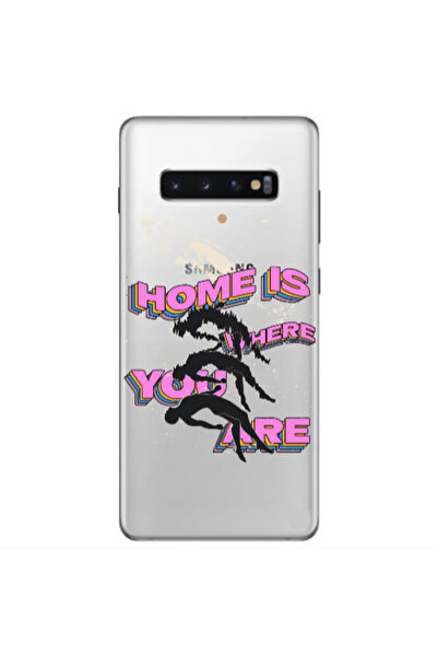Other Samsung S10 Home Is Where Transparent Silicone TPU Θήκη