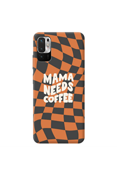 Other Xiaomi Redmi Note 10 Pro 5G Mama needs coffee Transparent Silicone TPU ...