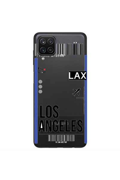 Other Samsung A12 Los angeles Transparent Silicone TPU Θήκη