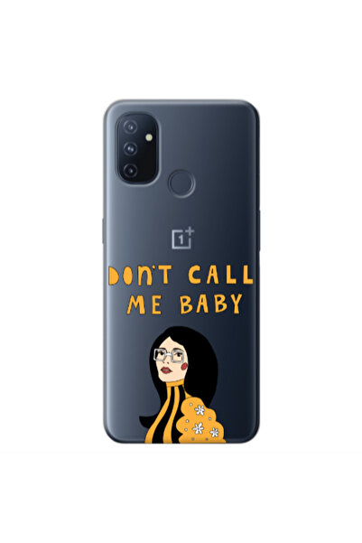Other Oneplus Nord 100 Call me baby Transparent Silicone TPU Θήκη