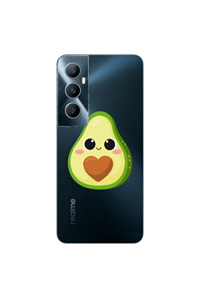 Other Realme C65 Baby avocado Transparent Silicone TPU Θήκη