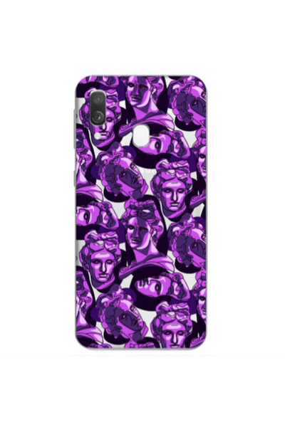 Other Samsung A40 Statues Transparent Silicone TPU Θήκη