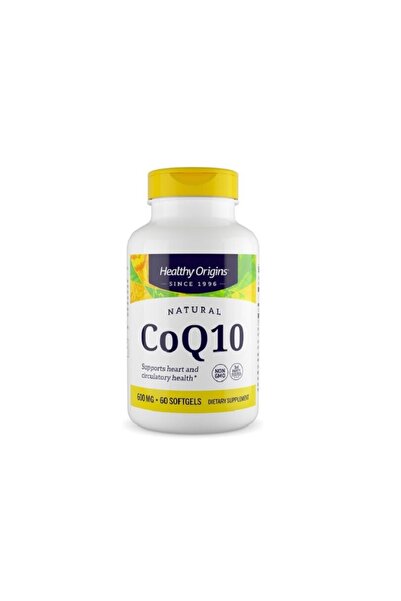 HEALTHY ORIGINS CoQ10 600mg 60 μαλακές κάψουλες