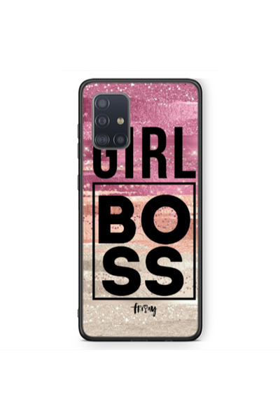 Other Samsung A71 Girl boss friday Black Glossy Θήκη