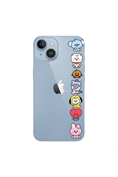 Other Apple iPhone 14 Lovely animals Transparent Silicone TPU Θήκη