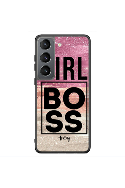 Other Samsung S21 Ultra Girl boss friday Black Glossy Θήκη