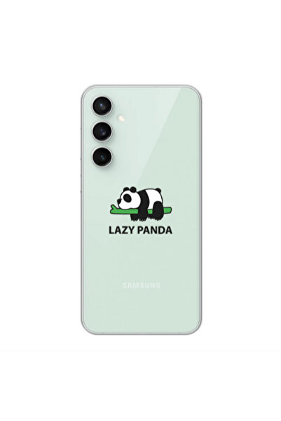 Other Samsung S24 Plus Lazy panda Transparent Silicone TPU Θήκη