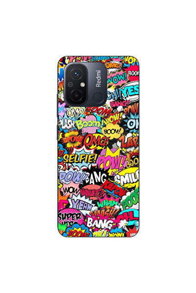 OEM Case compatible with Xiaomi Redmi 12C Silicone Gel Tpu Pattern Pop Art Po...