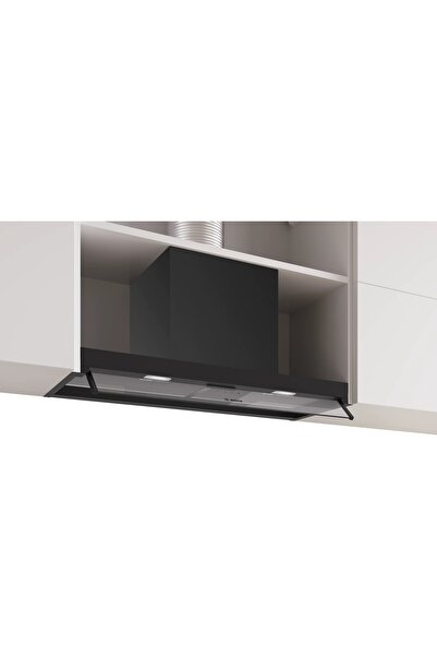 Bosch DBB85CC60 Serie 4 Tam entegre davlumbaz 80 cm Cam dekor Siyah