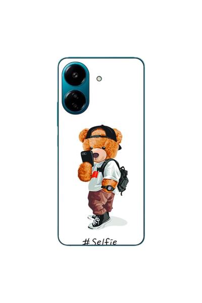 OEM Husa compatibila cu Xiaomi Redmi 13C 4G Silicon Gel Tpu Model Bear Teddy ...