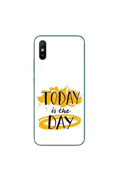 OEM Husa compatibila cu Xiaomi Redmi 9A Silicon Gel Tpu Model Mesaj Today Is ...