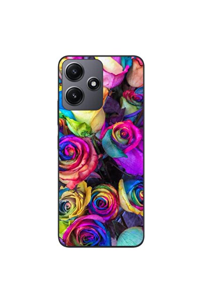 OEM Husa compatibila cu Xiaomi Redmi 12 5G Silicon Gel Tpu Model Trandafiri C...