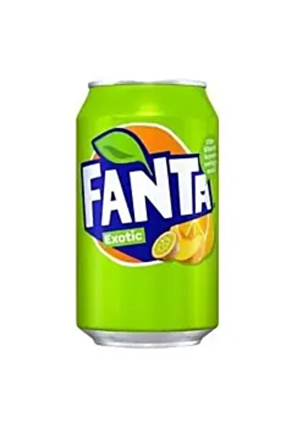 Fanta exotic fruit flavored juice, 0.33L