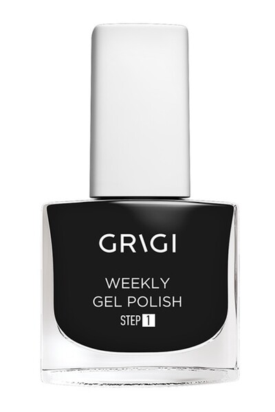 Grigi WEEKLY GEL POLISH STEP 1 620 Black 12ML
