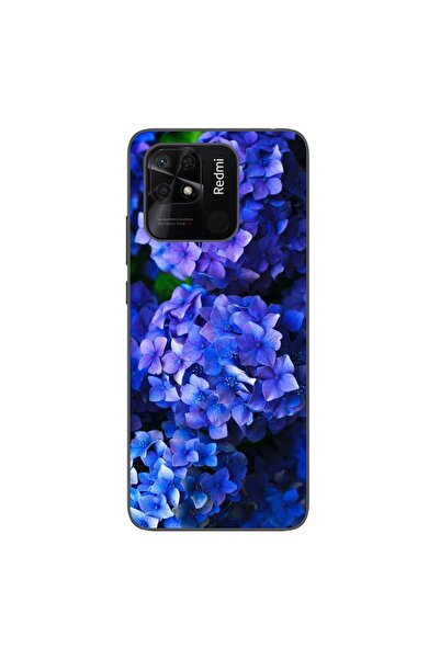 OEM Husa compatibila cu Xiaomi Redmi 10C Silicon Gel Tpu Model Hortensii
