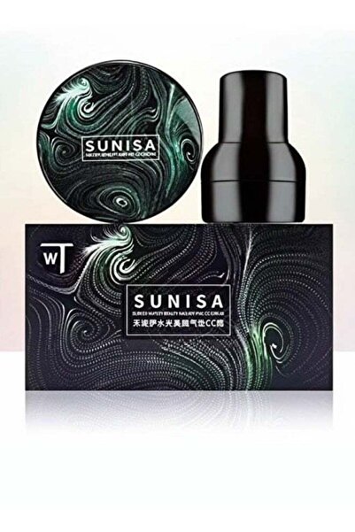 SUNISA Water Beauty Air CC Cream 20 g 100 % Matte Foundation Full Coverage Li...